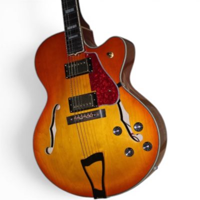 Custom Crown L5 Hollow Body Sunburst Jazz Guitar