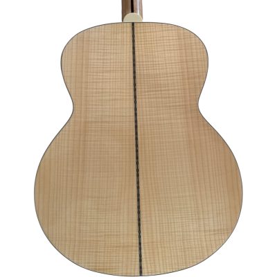 Custom Crown SJ200 Solid Sitka Spruce Top Acoustic Electric Guitar Inlayed Fretboard - Image 8