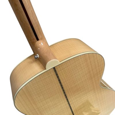 Custom Crown SJ200 Solid Sitka Spruce Top Acoustic Electric Guitar Inlayed Fretboard - Image 9