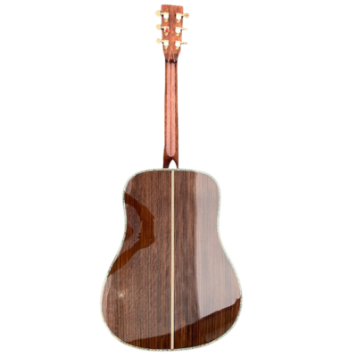 Custom Vertex Tree Of Life Inlays D45 Natural Finish Solid Spruce Top Acoustic Electric Guitar - Image 10