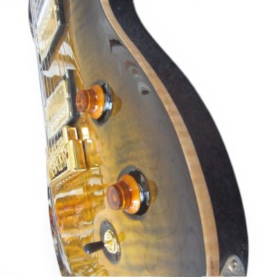 Custom Monarch Santana Retro Trampas Green Burst Guitar - Image 6