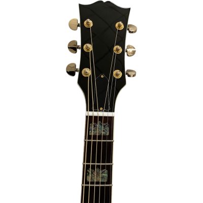 Custom Crown SJ200 Tobacco Burst Acoustic Electric Guitar - Image 5