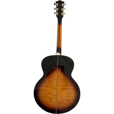 Custom Crown SJ200 Tobacco Burst Acoustic Electric Guitar - Image 6