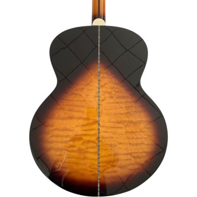 Custom Crown SJ200 Tobacco Burst Acoustic Electric Guitar - Image 7