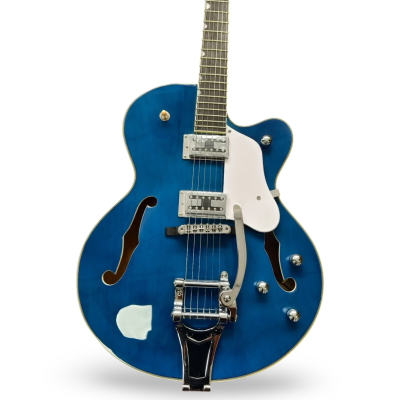 Custom Sovereign Setzer Fairlane Blue Electromatic Hollow Body Single-Cut Bigsby G5420T Guitar