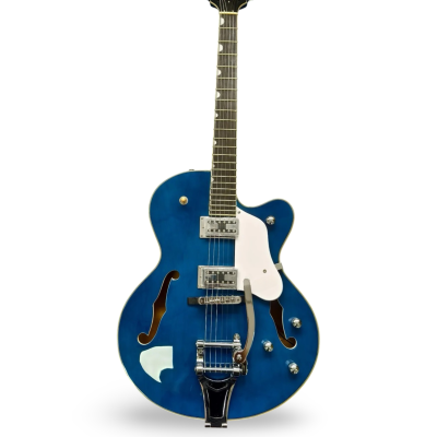 Custom Sovereign Setzer Fairlane Blue Electromatic Hollow Body Single-Cut Bigsby G5420T Guitar - Image 4