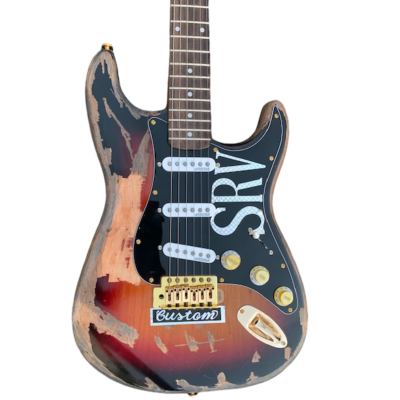 Custom Regent SRV Heavy Aged Relic Finish Stevie Ray Electric Guitar