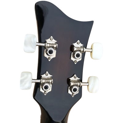 Custom Vale Dark Vintage Sunburst McCartney Ignition Series Violin 4 String Bass - Image 4