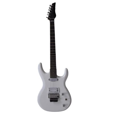 Custom Axis Joe Satriani JS2400 White Floyd Rose Tremolo Guitar - Image 3