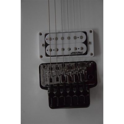 Custom Axis Joe Satriani JS2400 White Floyd Rose Tremolo Guitar - Image 5