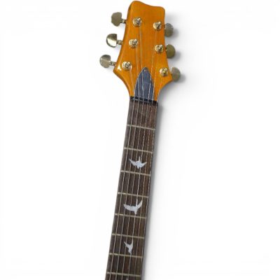 Custom Monarch Santana Yellow Quilted Maple Top Electric Guitar - Image 5