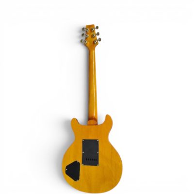 Custom Monarch Santana Yellow Quilted Maple Top Electric Guitar - Image 7