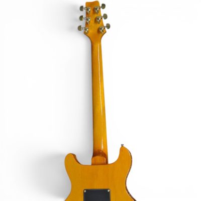 Custom Monarch Santana Yellow Quilted Maple Top Electric Guitar - Image 9