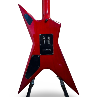Custom Aurelius Stealth Flying V Floyd Rose Tremolo Dimebag 2 Tone Cherry Sunburst Guitar - Image 2