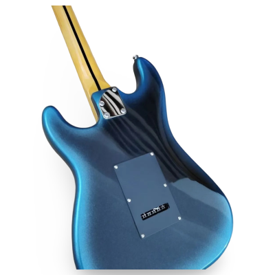 Custom Regent Dark Night 5 String Precision Bass Deep Metallic Gradient Maple Fretboard - Image 5