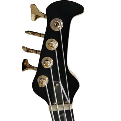 Custom Pulse Buzzard Natural Wood Finish John Entwistle 4 String Bass - Image 3