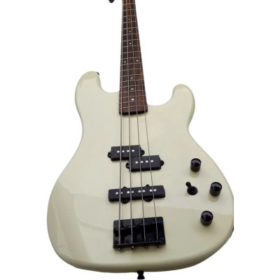 Custom Regent Duff McKagan Pearl White 4 String Deluxe Precision Bass