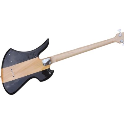 Custom Norturne Mockingbird Translucent Onyx Black Satin Finish 4 String Bass - Image 2