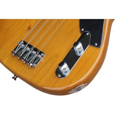 Custom Regent Dirnt Ash Wood Butterscotch Blonde 4 String Precision Bass - Image 5