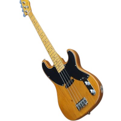 Custom Regent Dirnt Ash Wood Butterscotch Blonde 4 String Precision Bass - Image 7