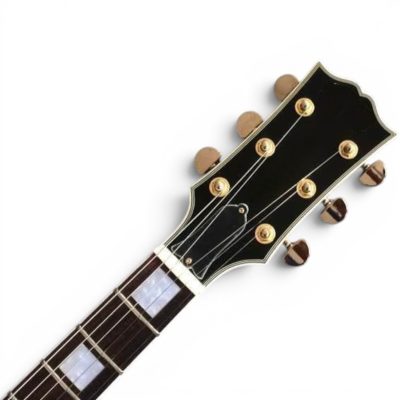 Custom Crown Tri Burst Fhole Single Cutaway Electric Guitar - Image 6