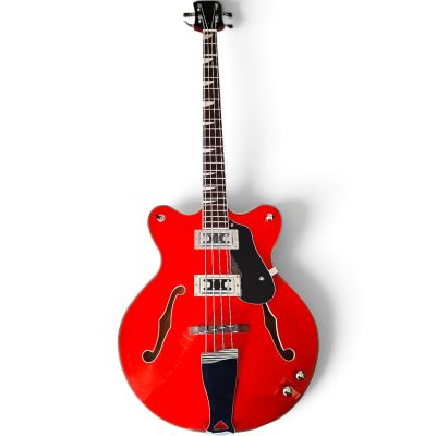 Custom Sovereign Red Fhole 4 String Bass - Image 6
