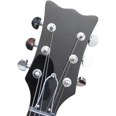 Custom Forge Jack Daniels Electric Vintage Black White Electric Guitar - Image 5
