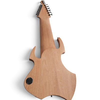 Custom Norturne Natural Birdseye 12 String Guitar 6 String Bass 18 String - Image 3