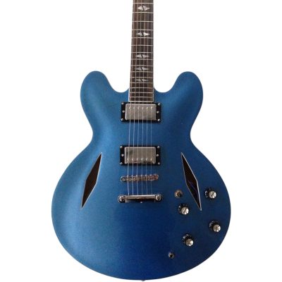 Custom Crown Personalize DG335 Dave Grohl Pelham Blue Diamond 6 String Guitar