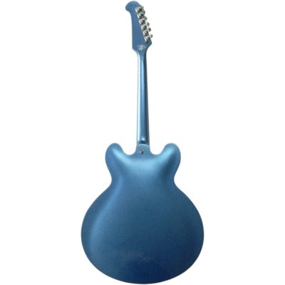Custom Crown Personalize DG335 Dave Grohl Pelham Blue Diamond 6 String Guitar - Image 7