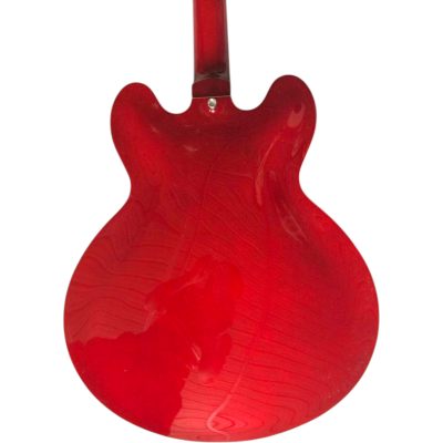 Custom Crown DG335 Dave Grohl Red Jazz Electric Guitar - Image 2