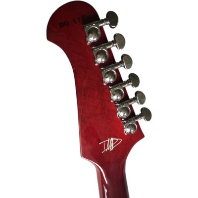 Custom Crown DG335 Dave Grohl Red Jazz Electric Guitar - Image 7