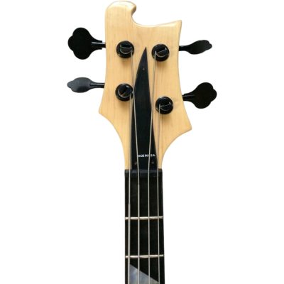 Custom Nova 4003 NaturalGlo 4 String Bass Black Pickguard - Image 2