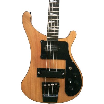 Custom Nova 4003 NaturalGlo 4 String Bass Black Pickguard