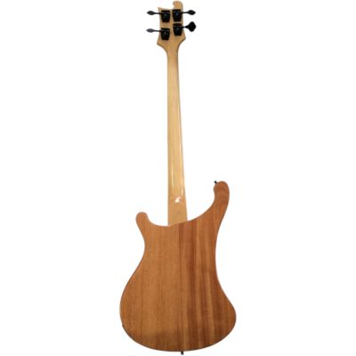 Custom Nova 4003 NaturalGlo 4 String Bass Black Pickguard - Image 8
