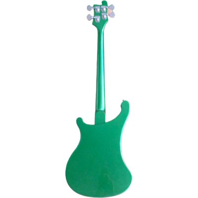 Custom Nova 4003 Metallic Green 4 String Bass Cross Inlays - Image 2
