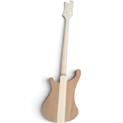 Custom Nova DIY Unfinished 4003 4 String Bass Neck Through Body Jack Output Mono And Stereo - Image 3