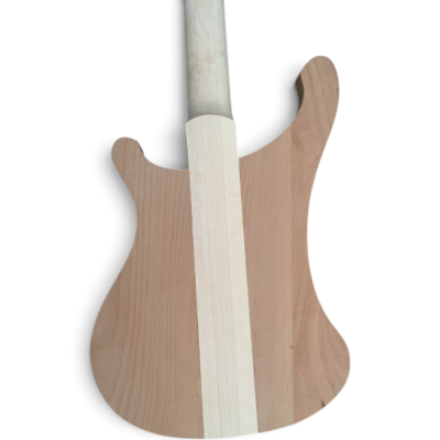 Custom Nova DIY Unfinished 4003 4 String Bass Neck Through Body Jack Output Mono And Stereo - Image 4