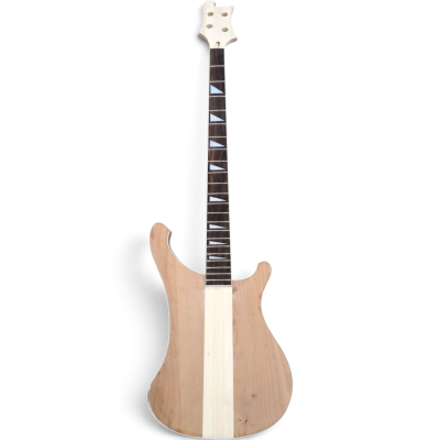 Custom Nova DIY Unfinished 4003 4 String Bass Neck Through Body Jack Output Mono And Stereo - Image 5