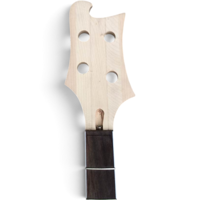 Custom Nova DIY Unfinished 4003 4 String Bass Neck Through Body Jack Output Mono And Stereo - Image 6