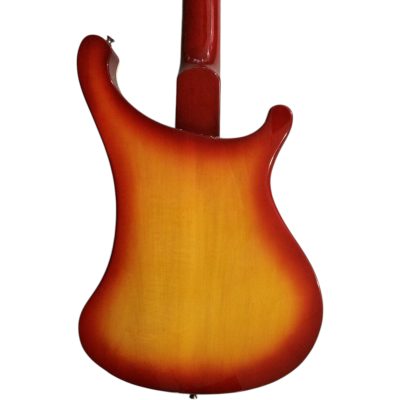 Custom Nova 4003 Psychedelic Paul McCartney Cherry Fireglo 4 String Bass Left Handed - Image 5