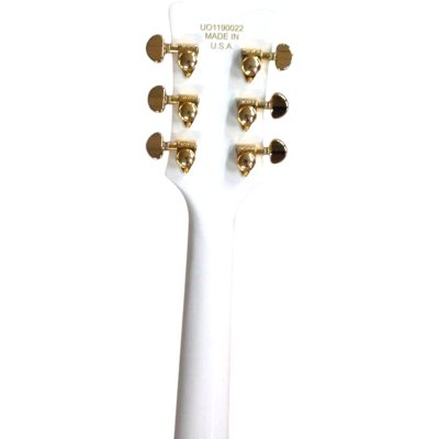 Custom Sovereign 6120 Falcon White Finish Jazz Guitar Left Handed Bigsby Tremolo - Image 7