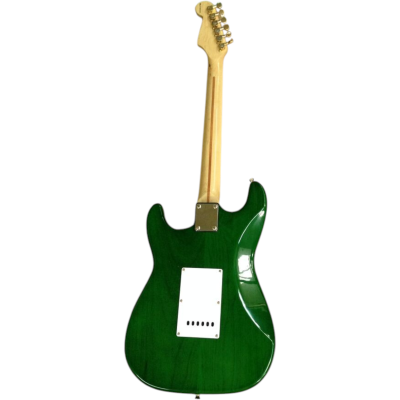 Custom Regent Green Yellow Burst Quilted Maple Top Electric Guitar - Image 5