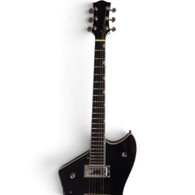 Custom Sovereign Jupiter Thunderbird Billy Bo Firebird Black Electric Guitar Left Handed - Image 4