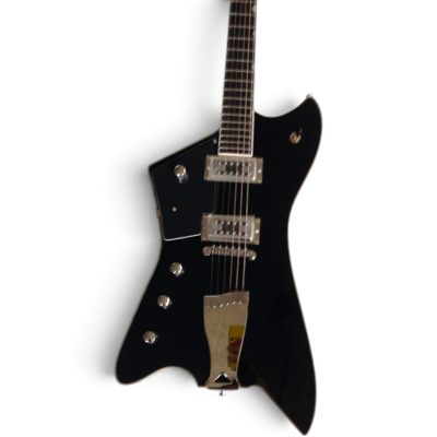 Custom Sovereign Jupiter Thunderbird Billy Bo Firebird Black Electric Guitar Left Handed