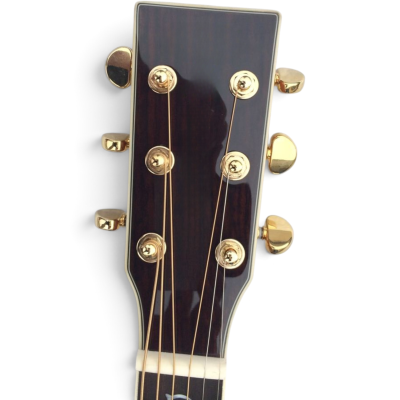 Custom Vertex D45S 1833 Natural Solid Spruce Top Acoustic Electric Guitar Fishman Pickups - Image 2