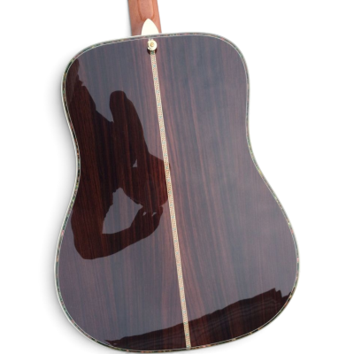 Custom Vertex D45S 1833 Natural Solid Spruce Top Acoustic Electric Guitar Fishman Pickups - Image 6