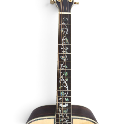 Custom Vertex D45S 1833 Natural Solid Spruce Top Acoustic Electric Guitar Fishman Pickups - Image 7