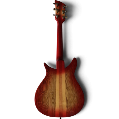 Custom Nova Fireglo 325C64 21 Inch Scale Length Bigsby Guitar - Image 9