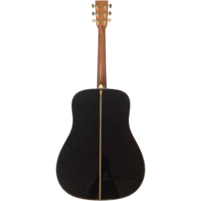 Custom Vertex D45S 1833 Natural Finish Solid Spruce Top Acoustic Electric Guitar Fishman Pickups - Image 2